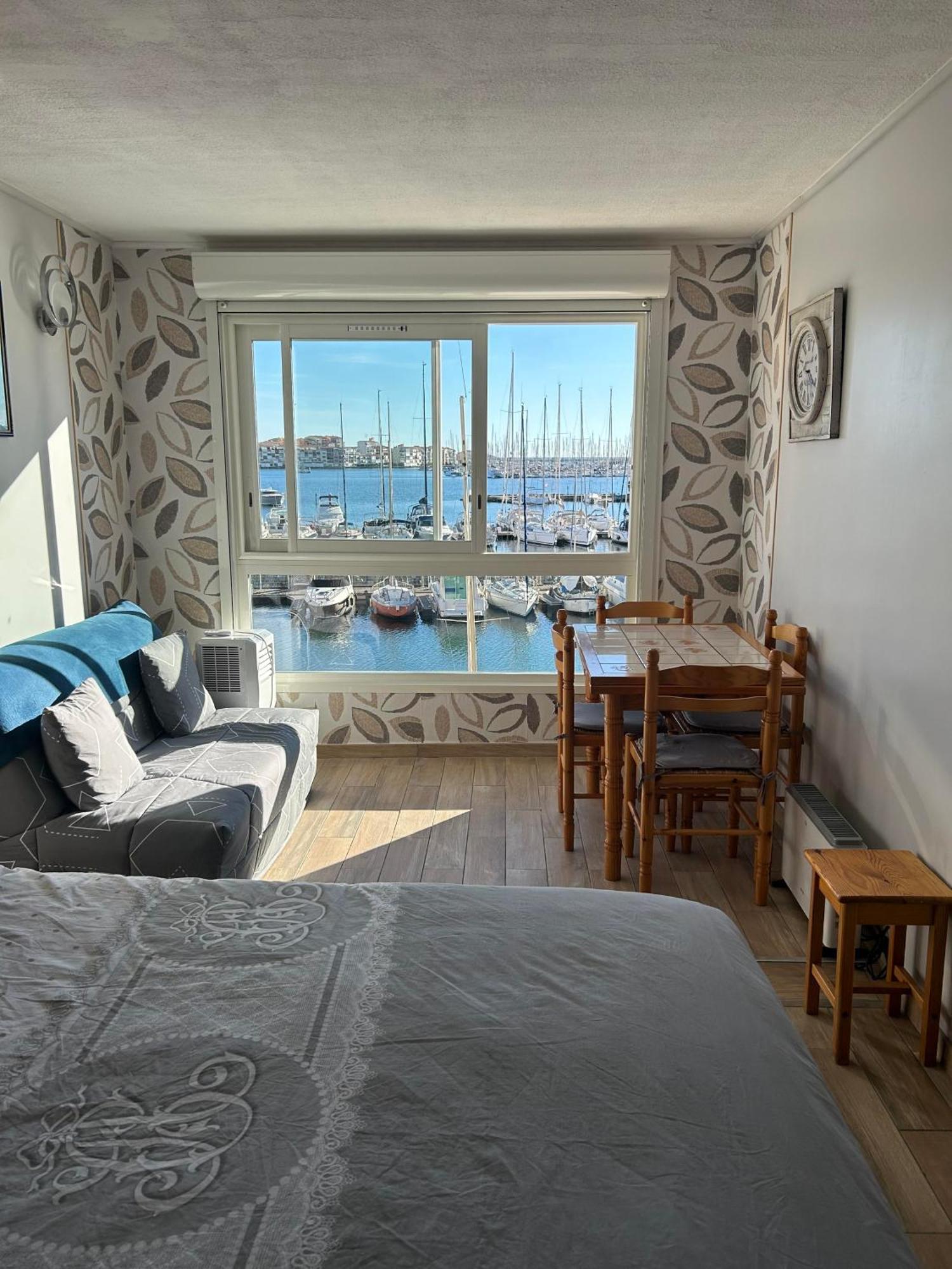 Studio Cosy Climatise Vue Sur Port Agde Esterno foto
