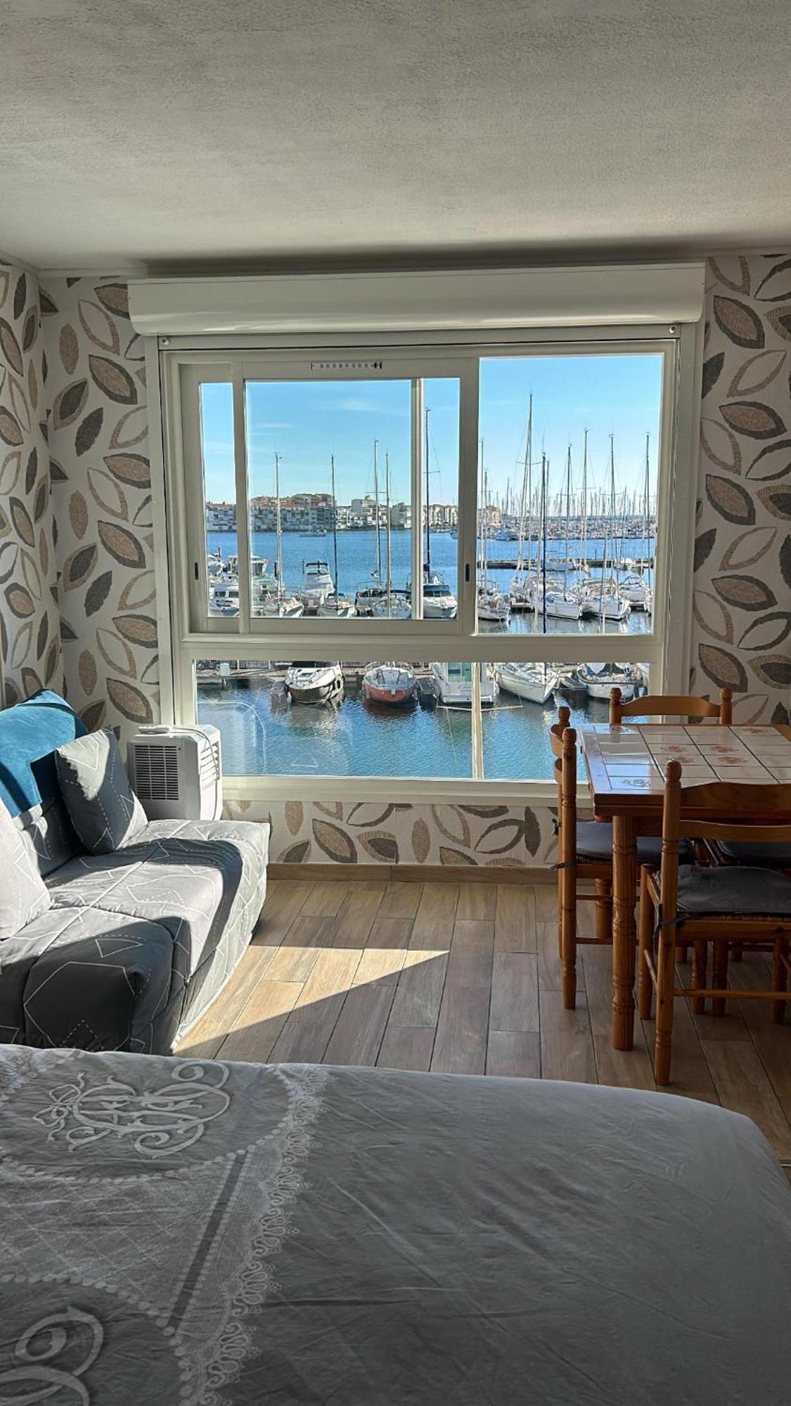 Studio Cosy Climatise Vue Sur Port Agde Esterno foto