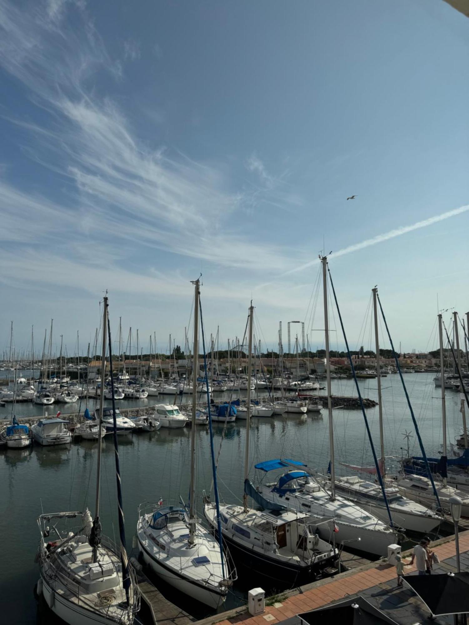 Studio Cosy Climatise Vue Sur Port Agde Esterno foto