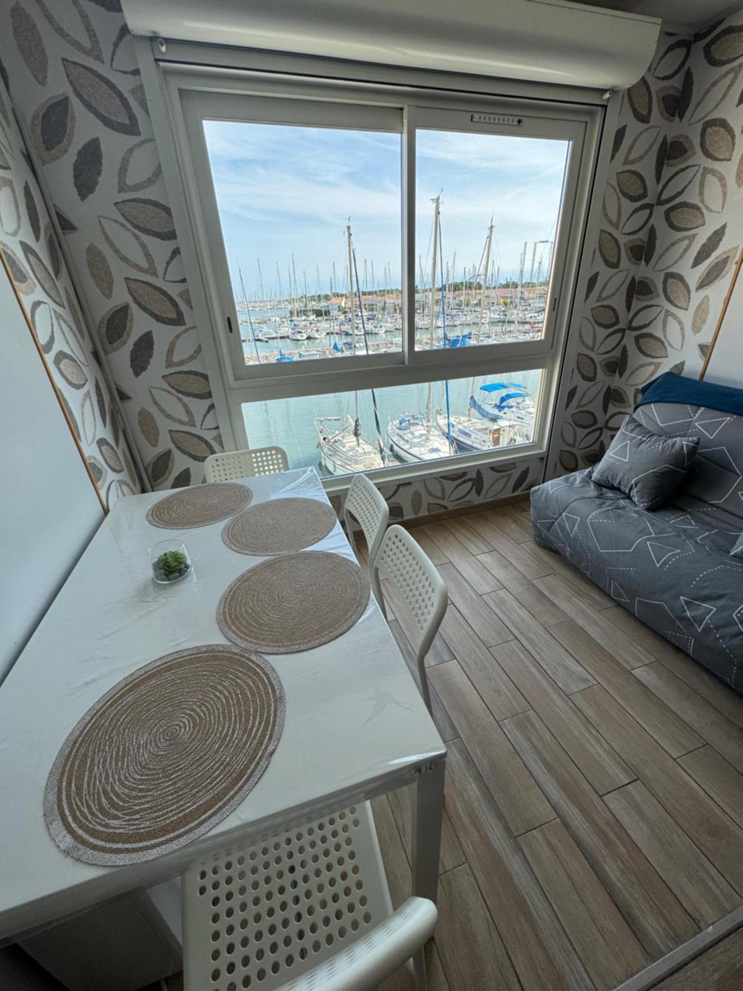 Studio Cosy Climatise Vue Sur Port Agde Esterno foto